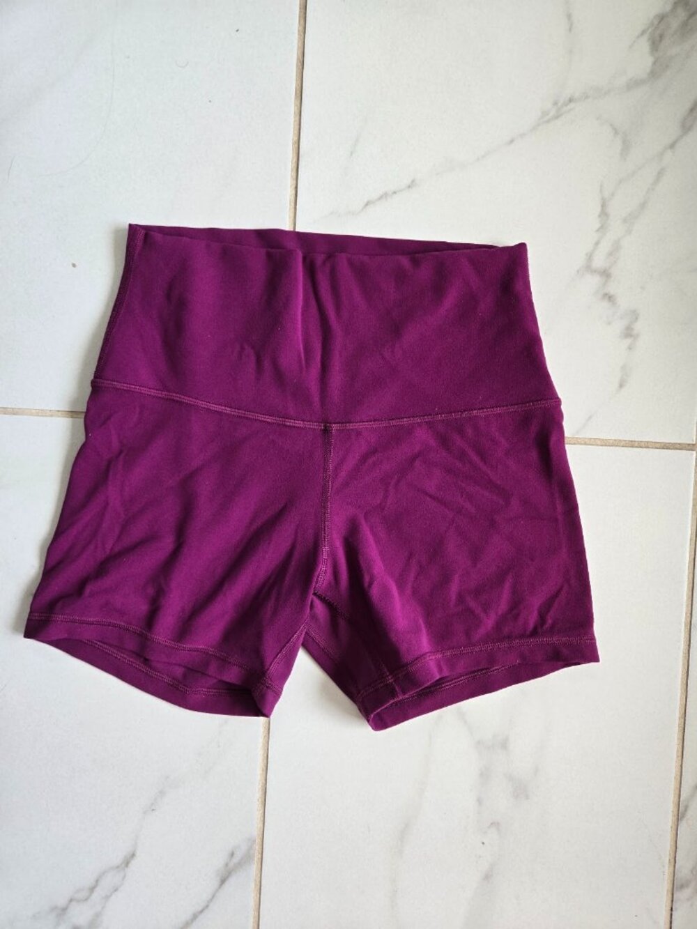 Lululemon Align Shorts 4in Inseam, Chilled Grape, Berry Color Size 4